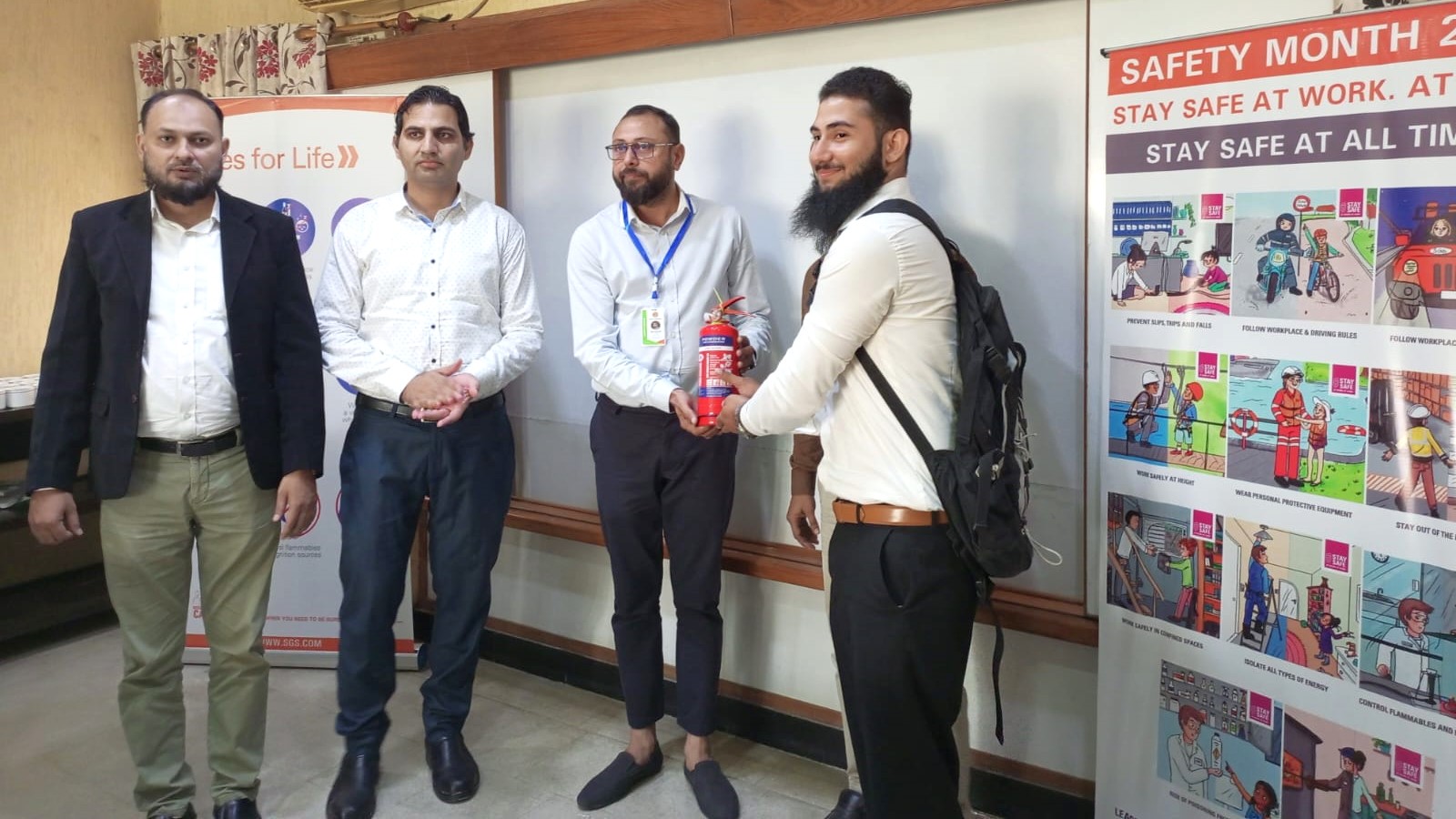 SGS Conducts an Awareness Session on Transportation Safety at Rizvi Textile Institute in Karachi