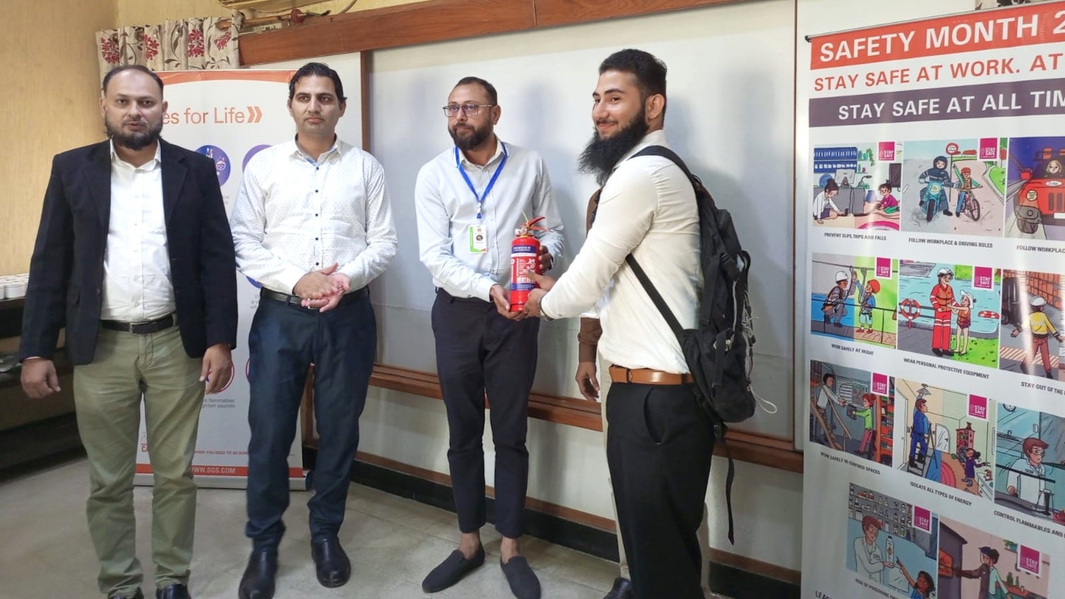 SGS Conducts an Awareness Session on Transportation Safety at Rizvi Textile Institute in Karachi