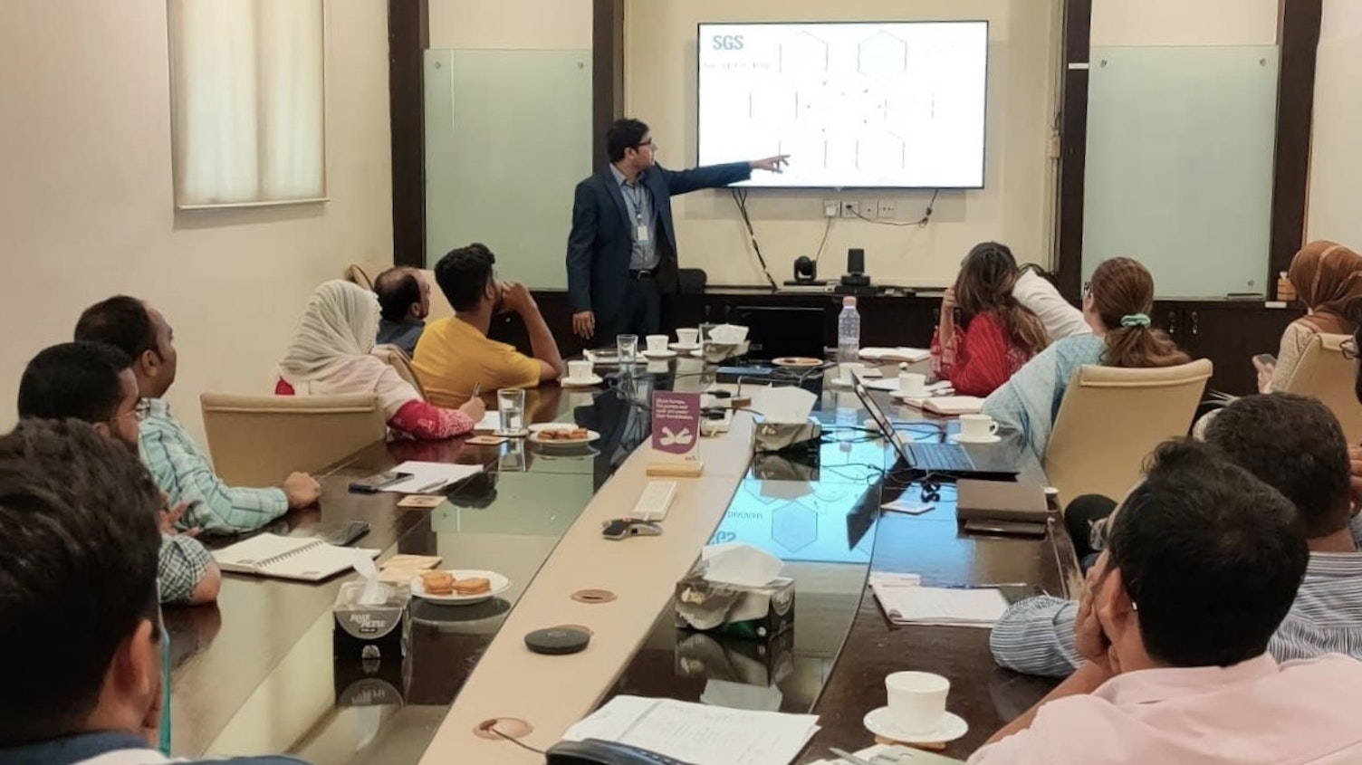SGS Delivered the FSSC 22000 Version 6 Awareness Course for EBM in Karachi