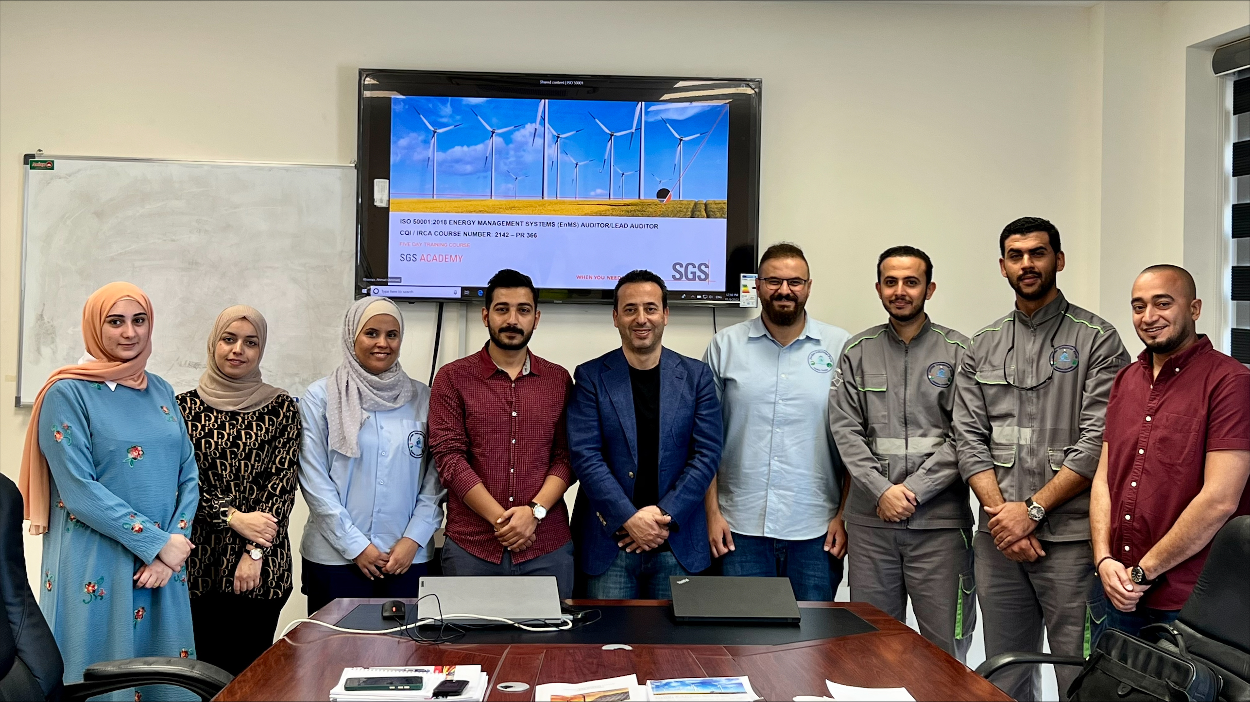 SGS Delivered ISO 50001 Lead Auditor Course for the Jordan Industrial ...