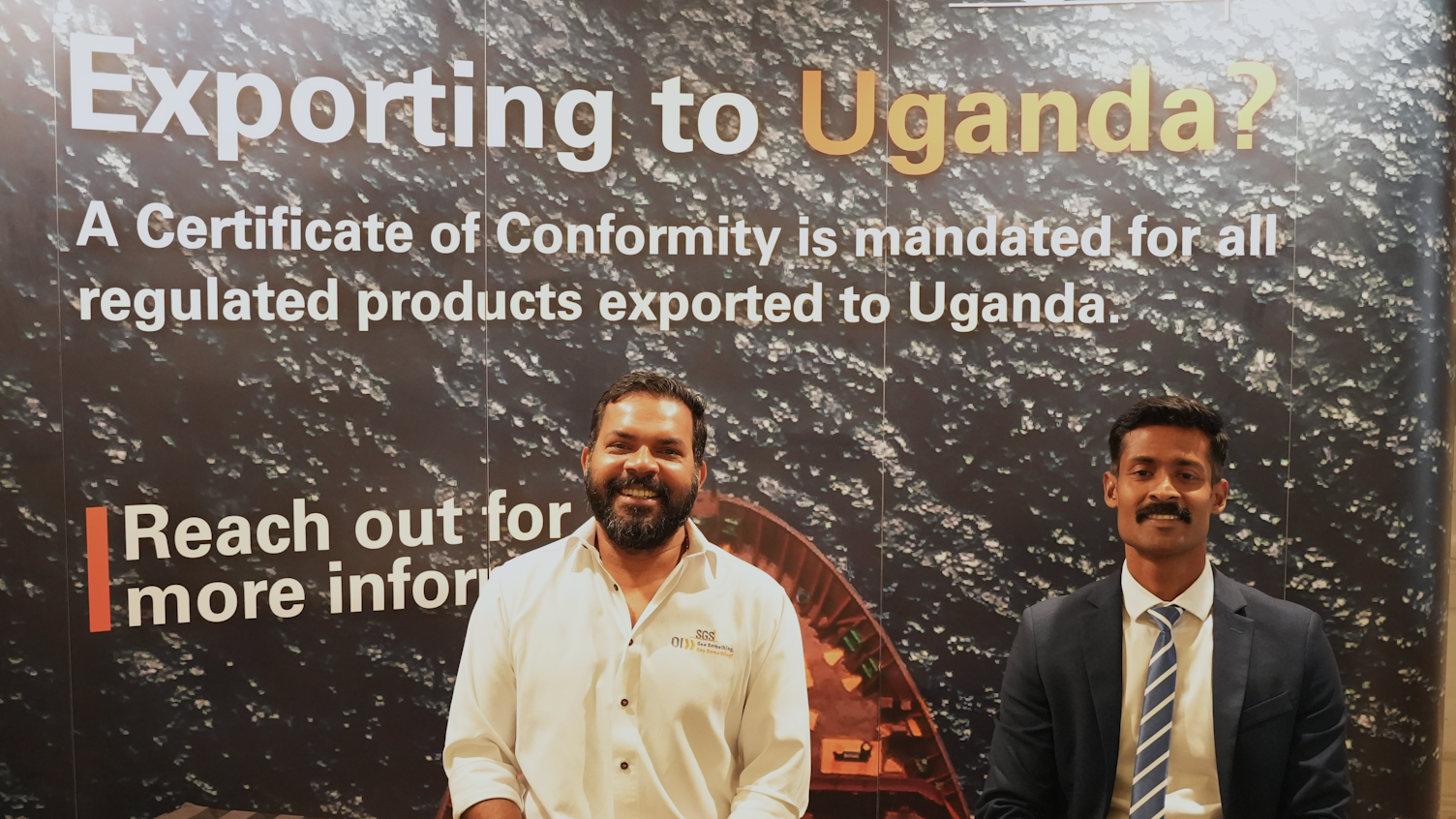 SGS Demonstrated their Expertise in Certificate of Conformity at the Uganda UAE Convention