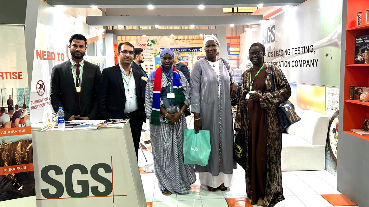 SGS Exhibits at 2nd International Food and Agri Exhibition 2024 in Pakistan