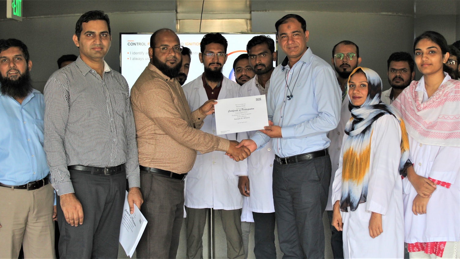 SGS Karachi Lab Successfully Passed the Global Proficiency Testing for Textile and Leather