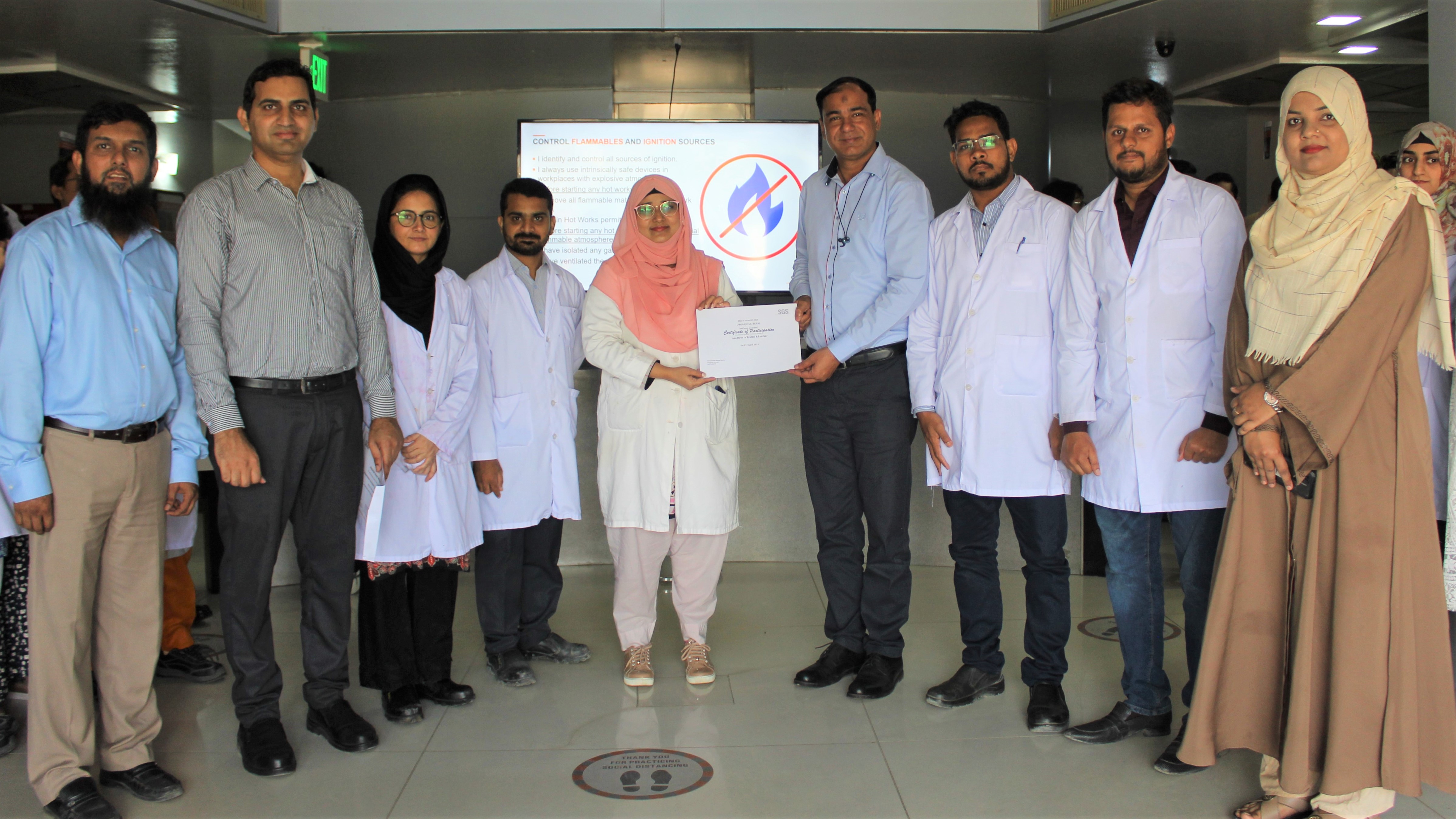 SGS Karachi Lab Successfully Passed the Global Proficiency Testing for Textile and Leather