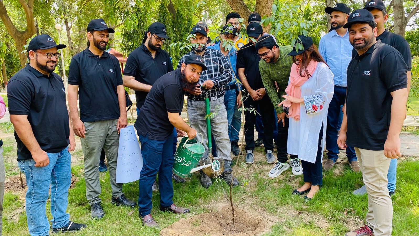 SGS Lahore Collected Waste, Planted Trees and Raised Awareness on the occasion of the World Environment Day