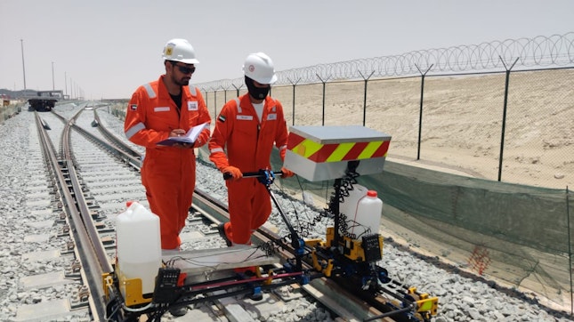 SGS Offers Railway Track Ultrasonic Testing Solutions in the UAE
