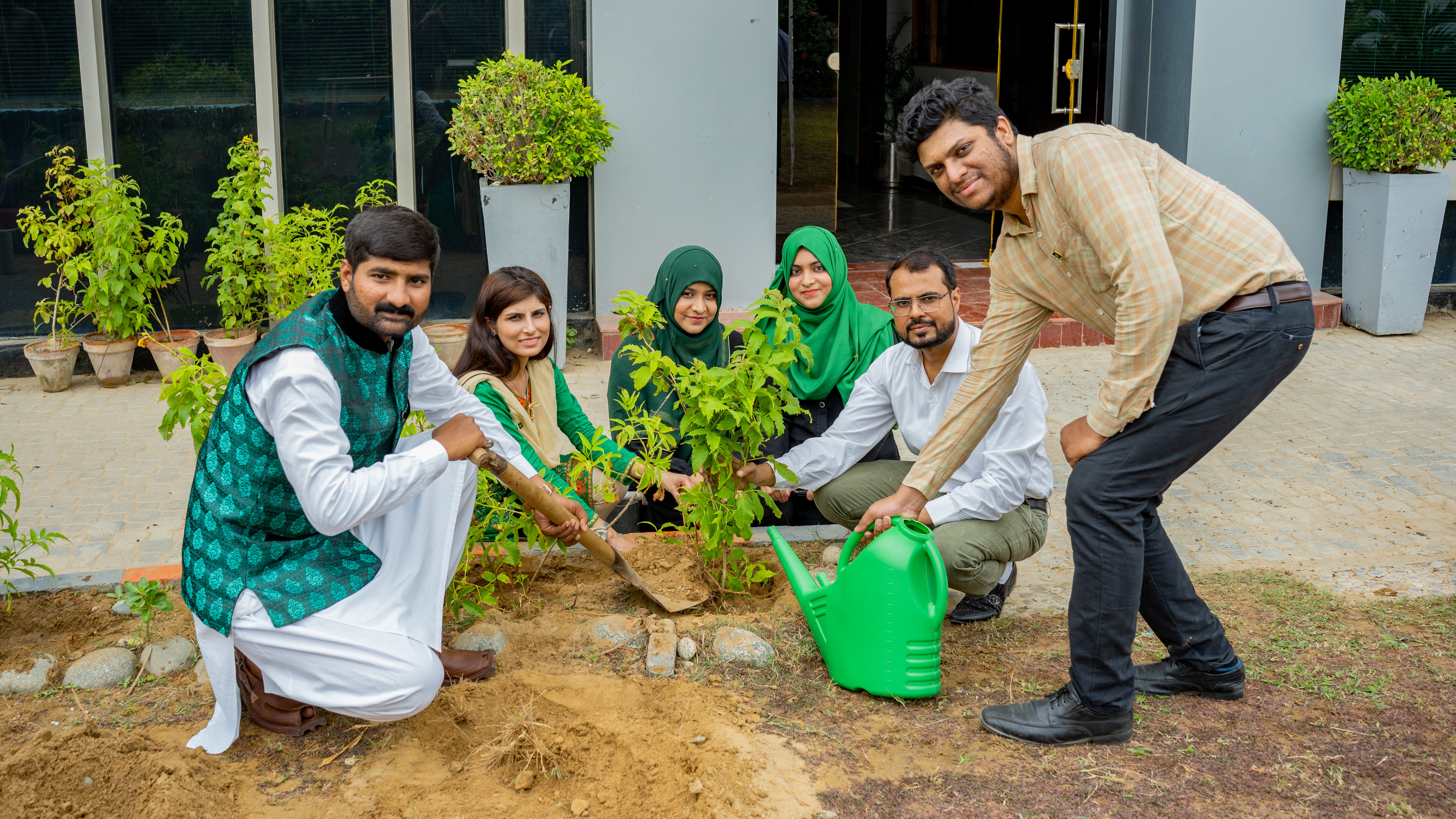SGS Pakistan Celebrated the Independence Day with Plantation Drive and Community Building Activities