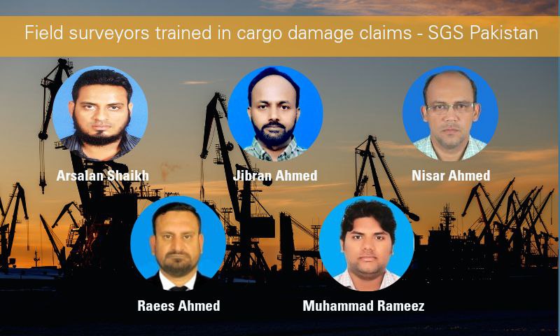 SGS Pakistan Team Reinforced Competence in Cargo Damage Claims