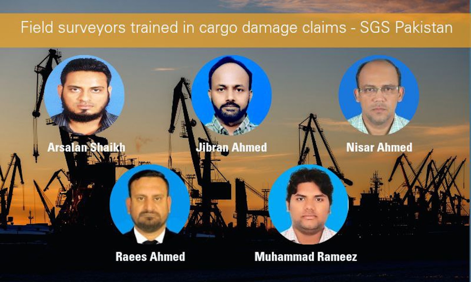 SGS Pakistan Team Reinforced Competence in Cargo Damage Claims