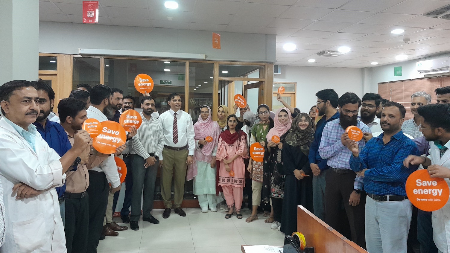 SGS Pakistan Joined the Spot the Orange Dot Initiative