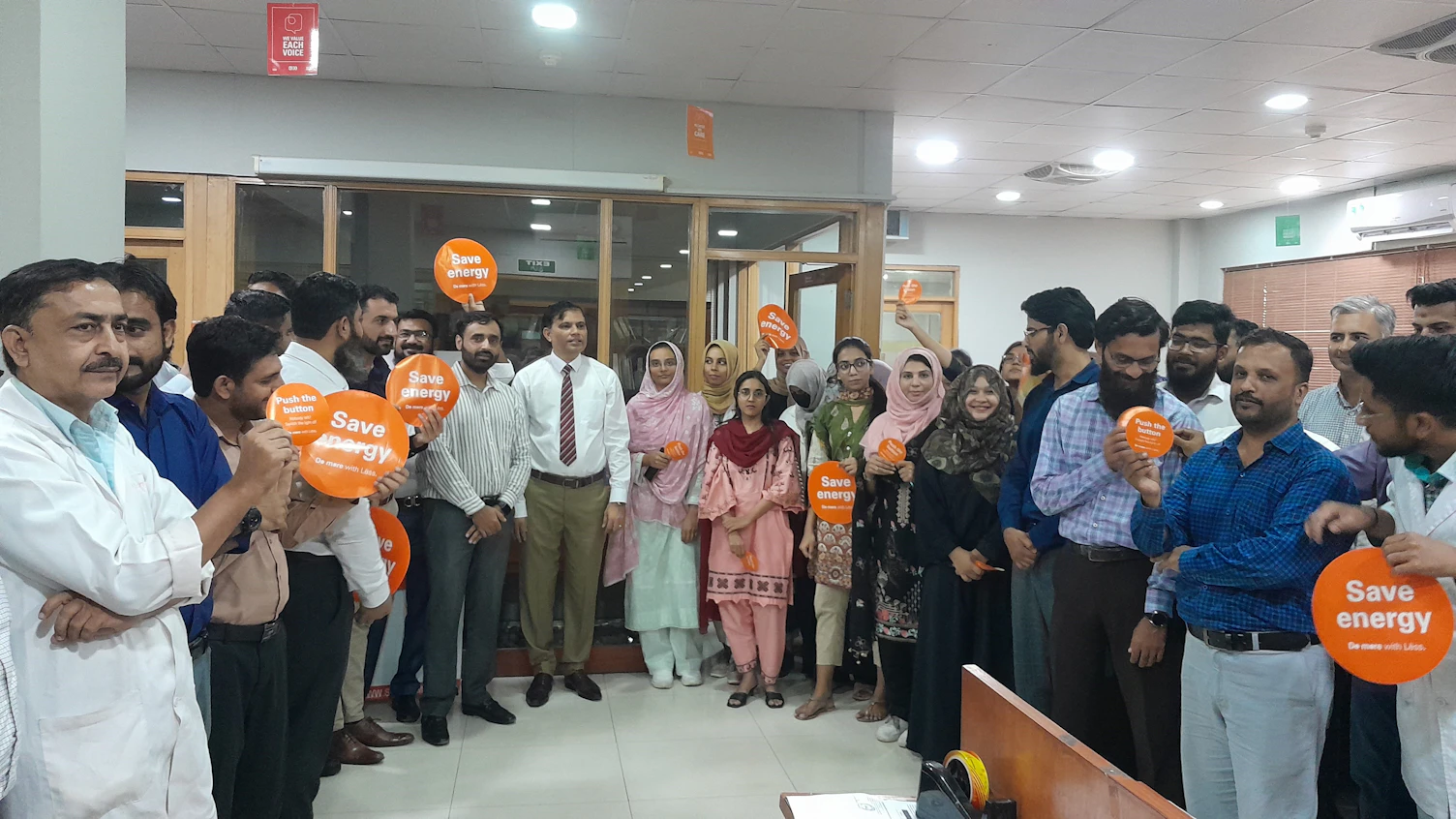 SGS Pakistan Joined the Spot the Orange Dot Initiative