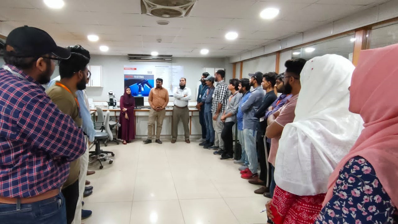 SGS Pakistan Welcomed Students from Dawood University of Engineering and Technology
