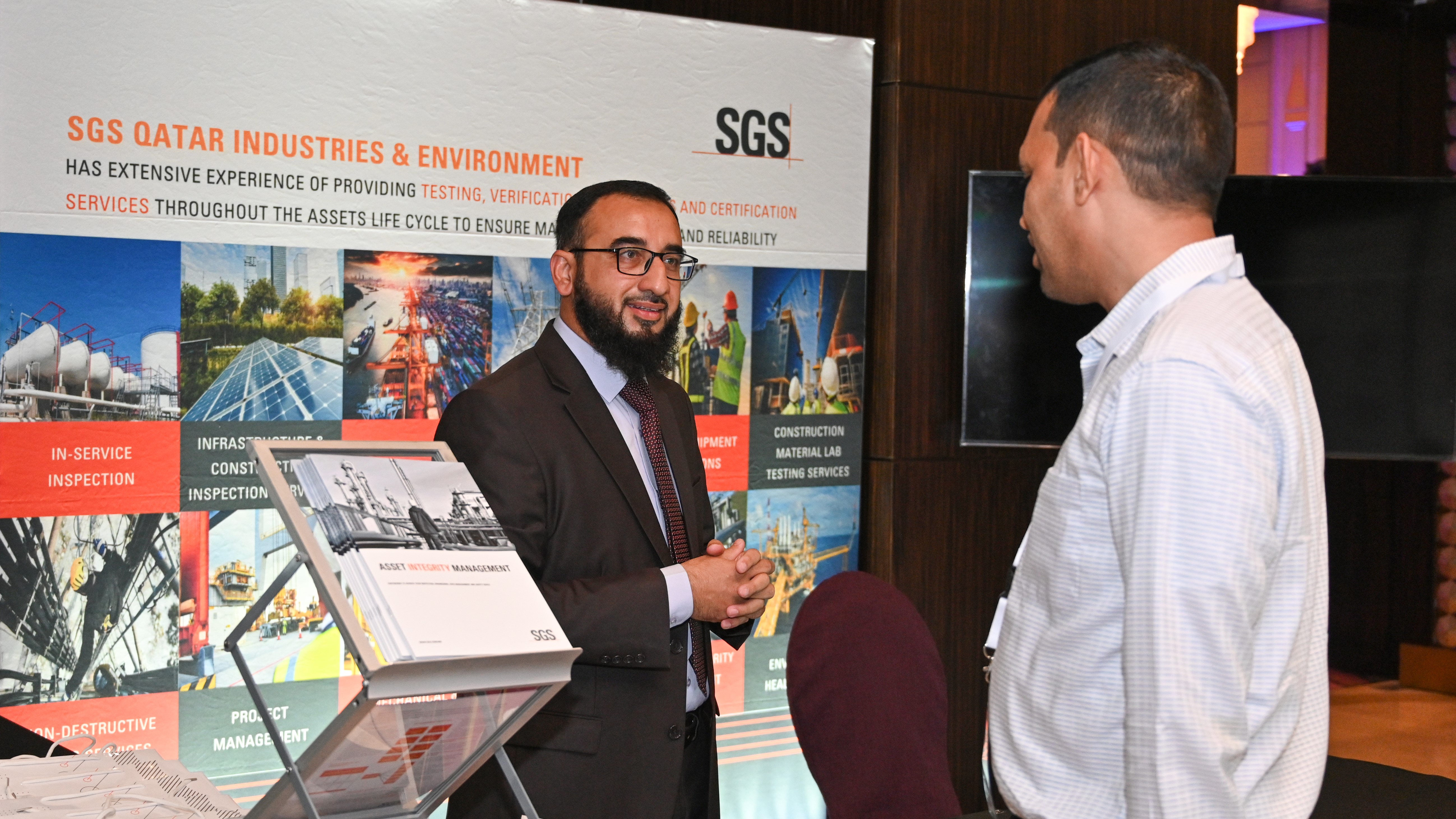 SGS Presented AIM Solutions at the Asset Integrity Management Conference in Doha