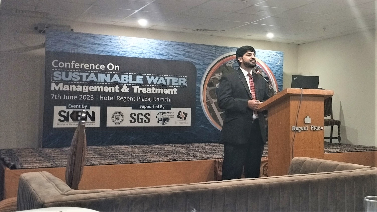 SGS Presented Sustainable Water Management Practices at a Conference in Karachi