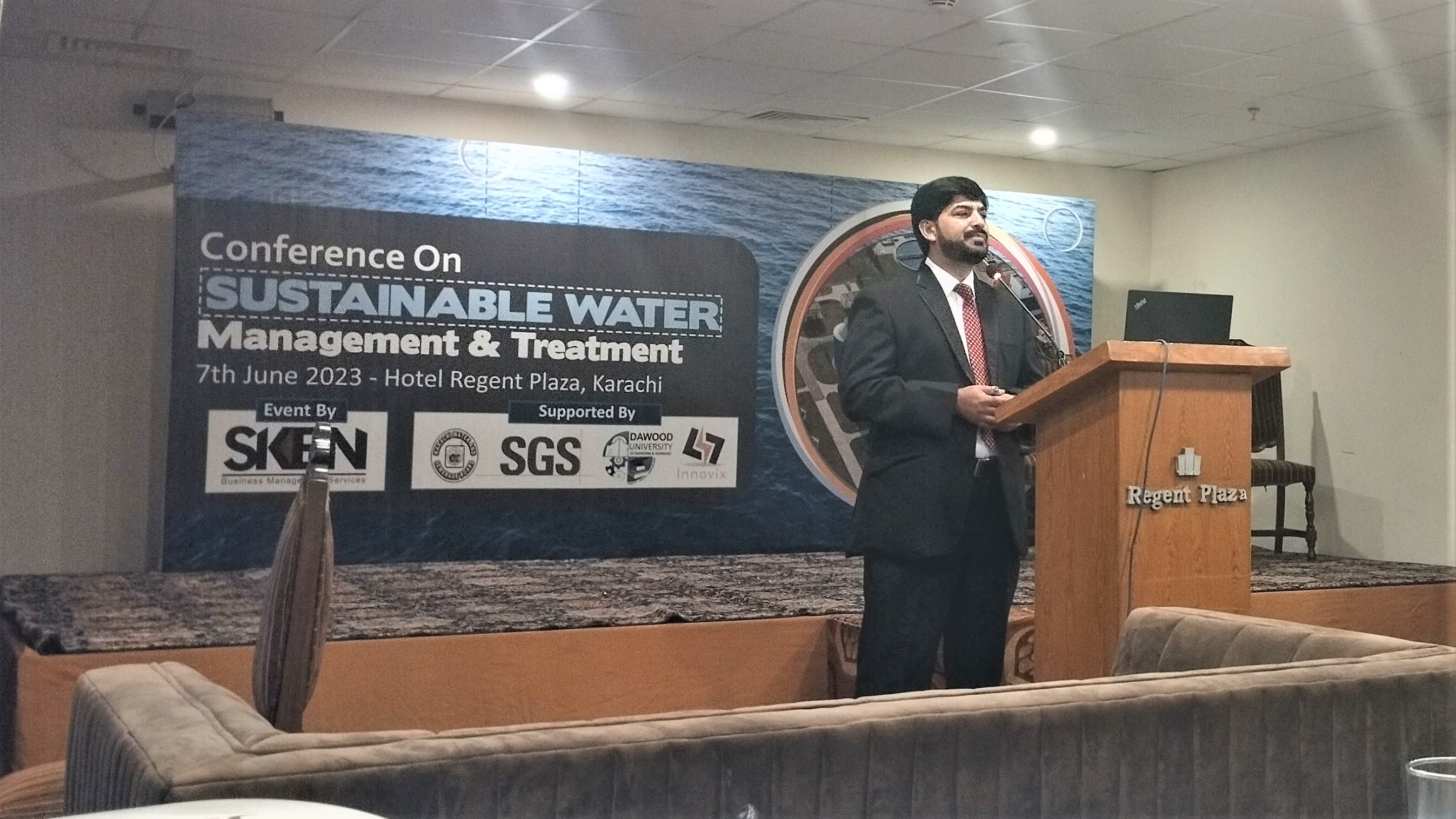 SGS Presented Sustainable Water Management Practices at a Conference in Karachi