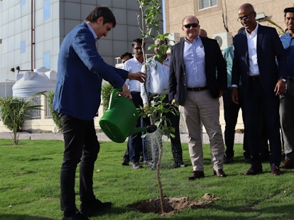 SGS Promotes Sustainability and Climate Change Mitigation by Planting Trees in Jubail