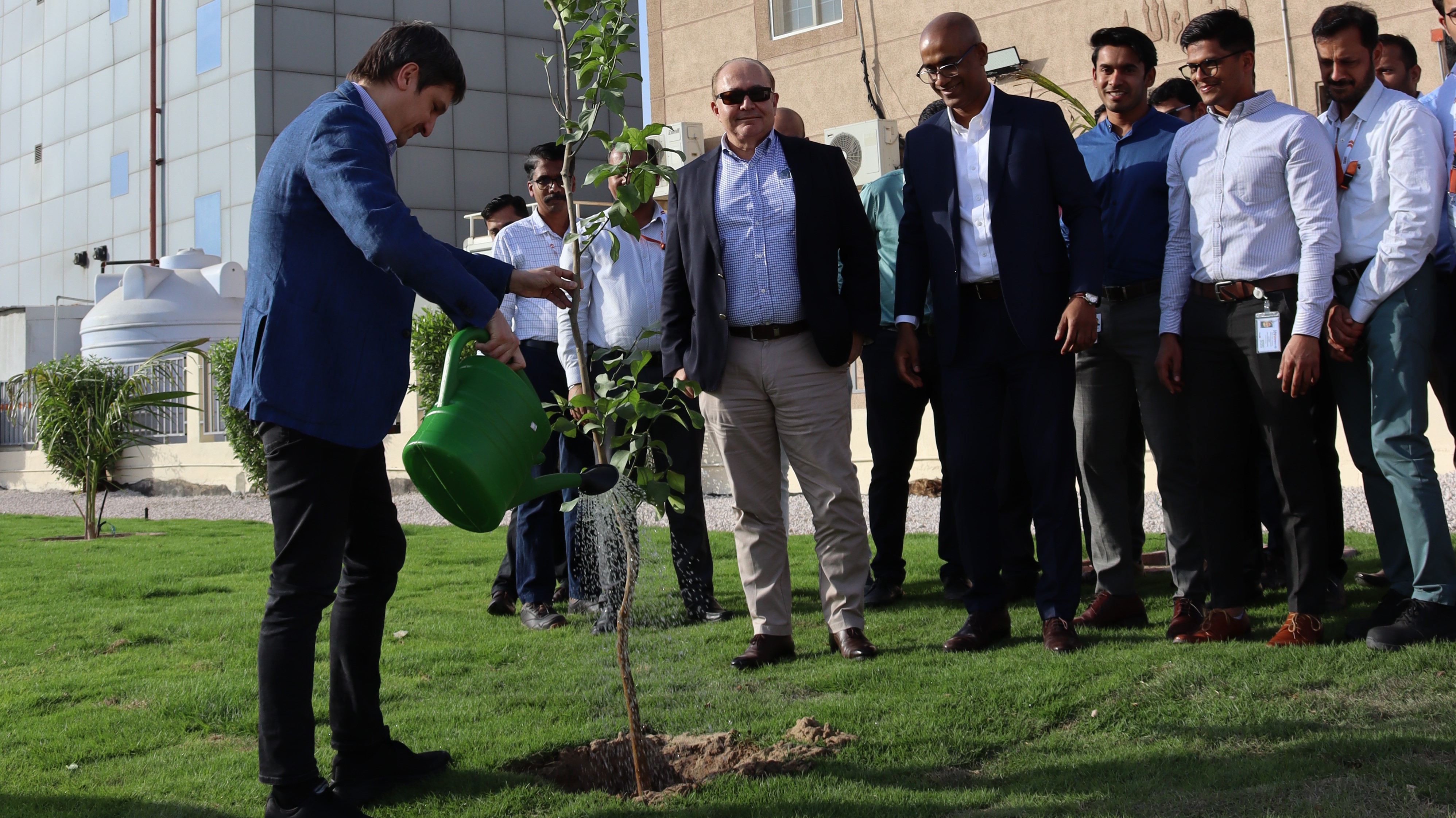 SGS Promotes Sustainability and Climate Change Mitigation by Planting Trees in Jubail
