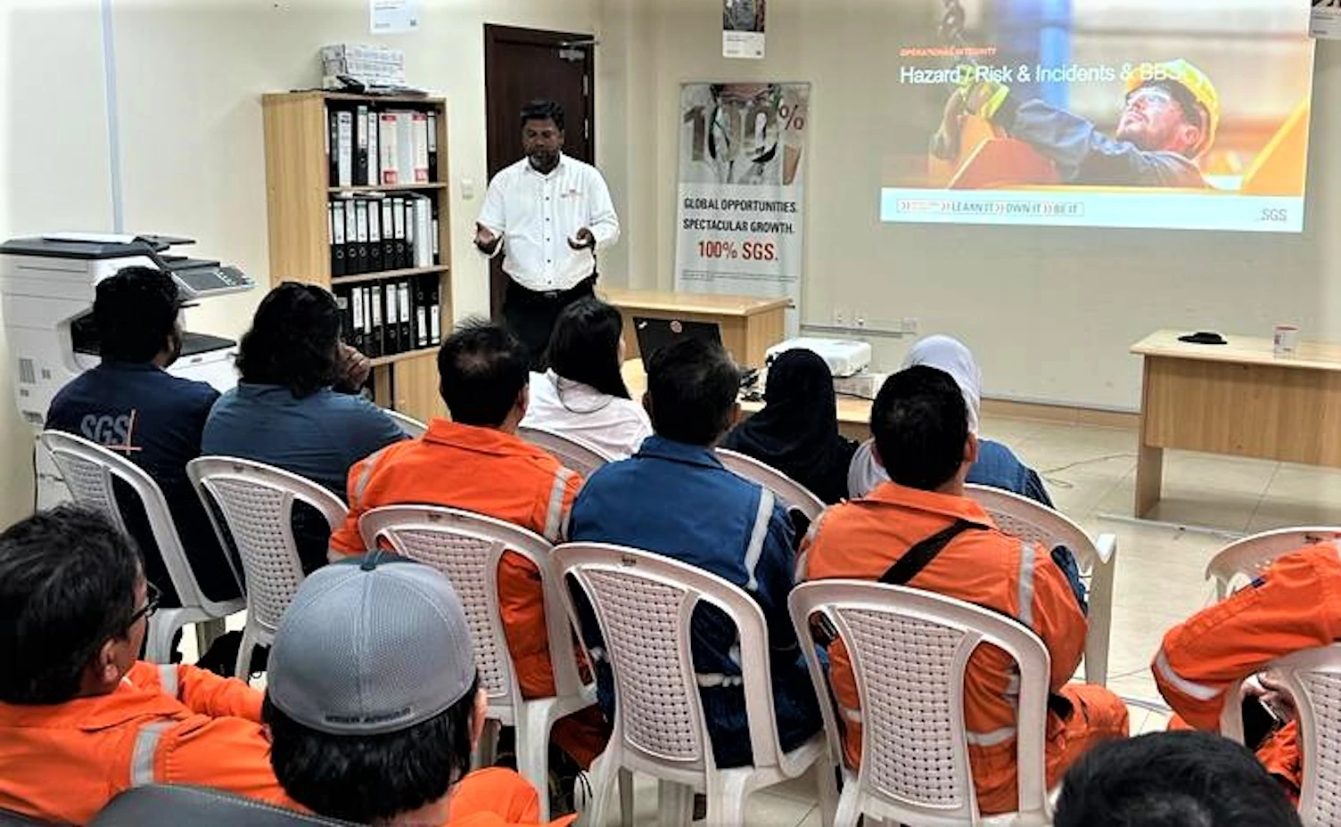 SGS Qatar Promotes Employee Well-Being with Successful Health & Safety Awareness Session