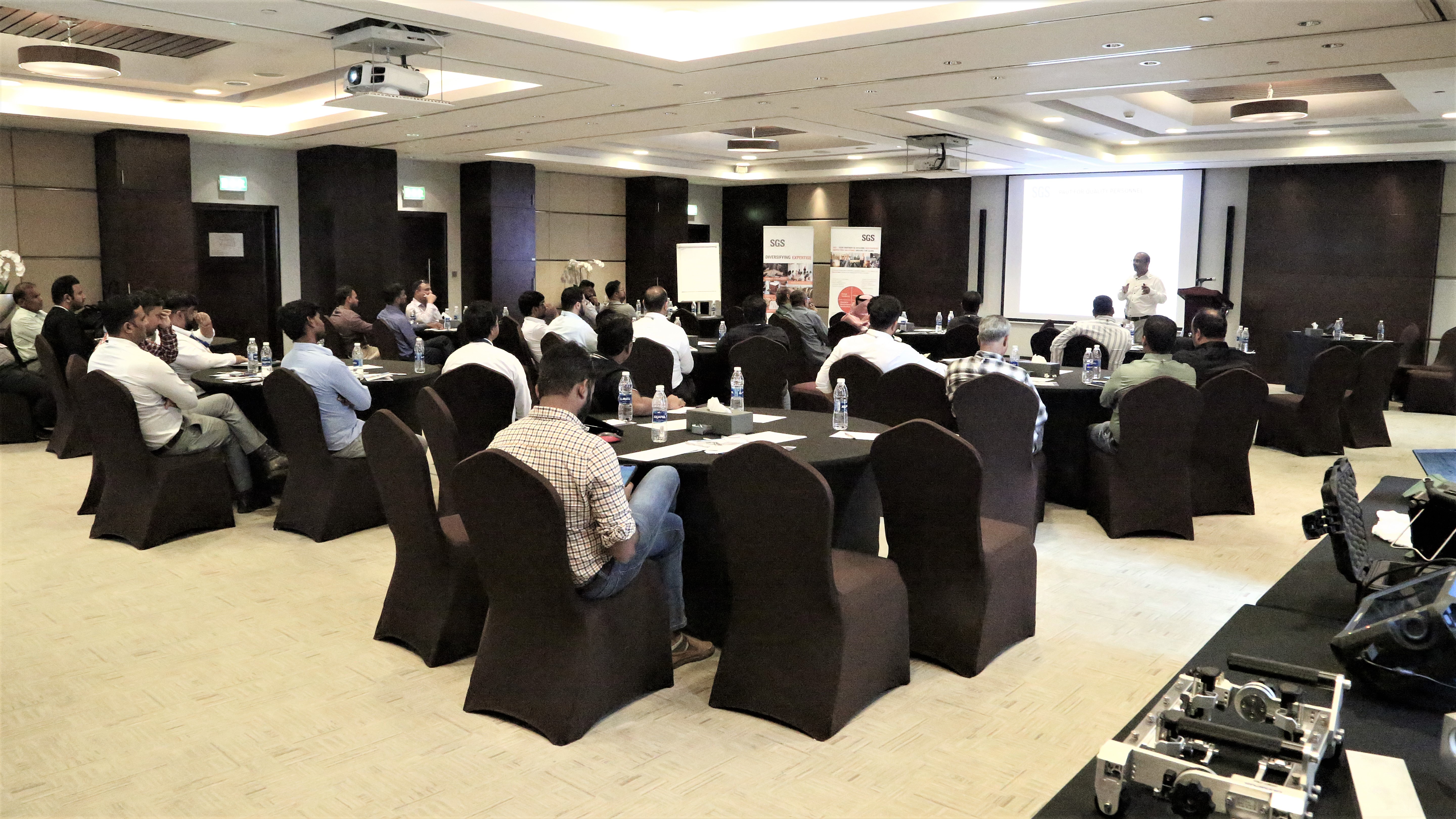 SGS Qatar Shared NDT Techniques at the Technical Seminar on PAUT