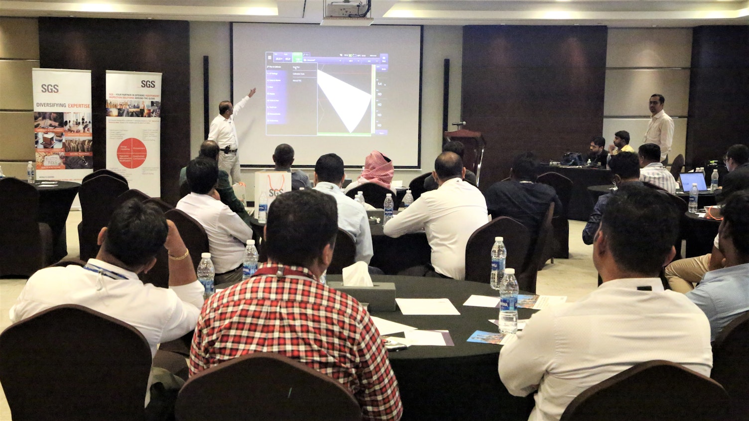 SGS Qatar Shared NDT Techniques at the Technical Seminar on PAUT