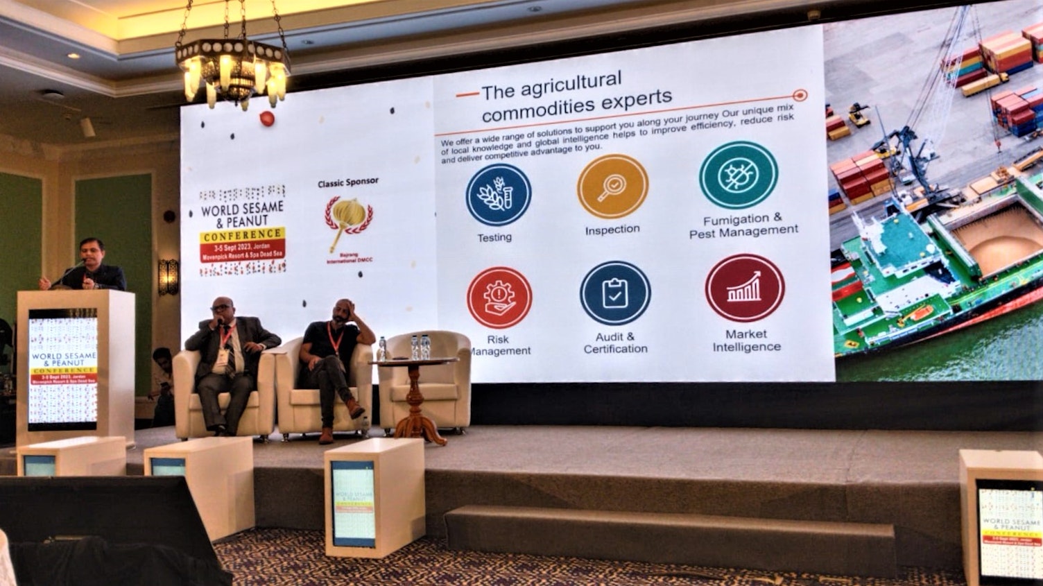 SGS Shared Quality and Food Safety Expertise at the World’s Sesame & Peanut Conference in Jordan