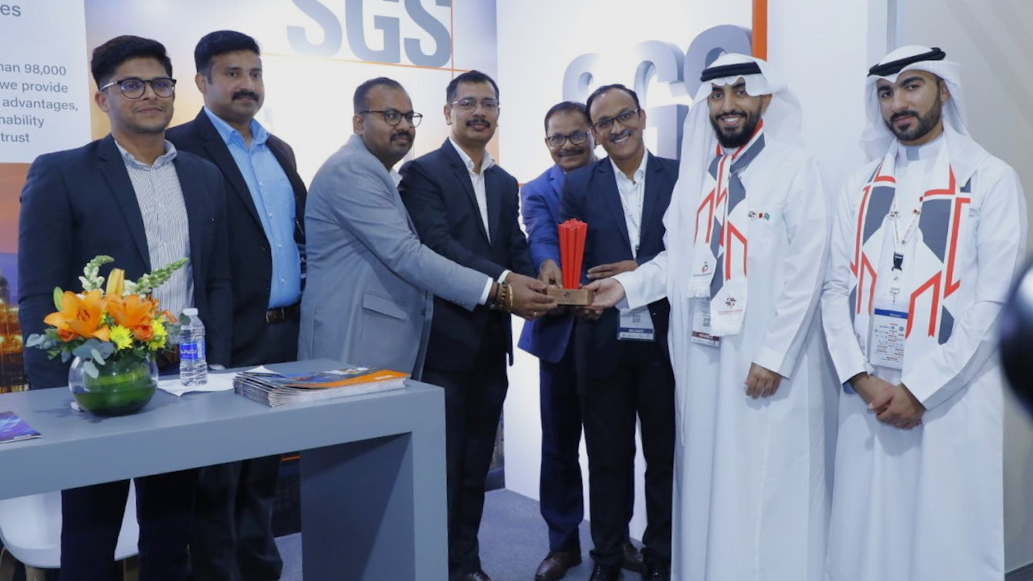 SGS Shared Expertise in AIM at the Middle East Corrosion Conference in Bahrain