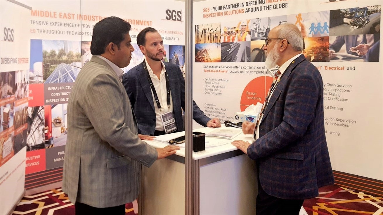 SGS Shared Innovative AIM Solutions at the AIMCS in Abu Dhabi