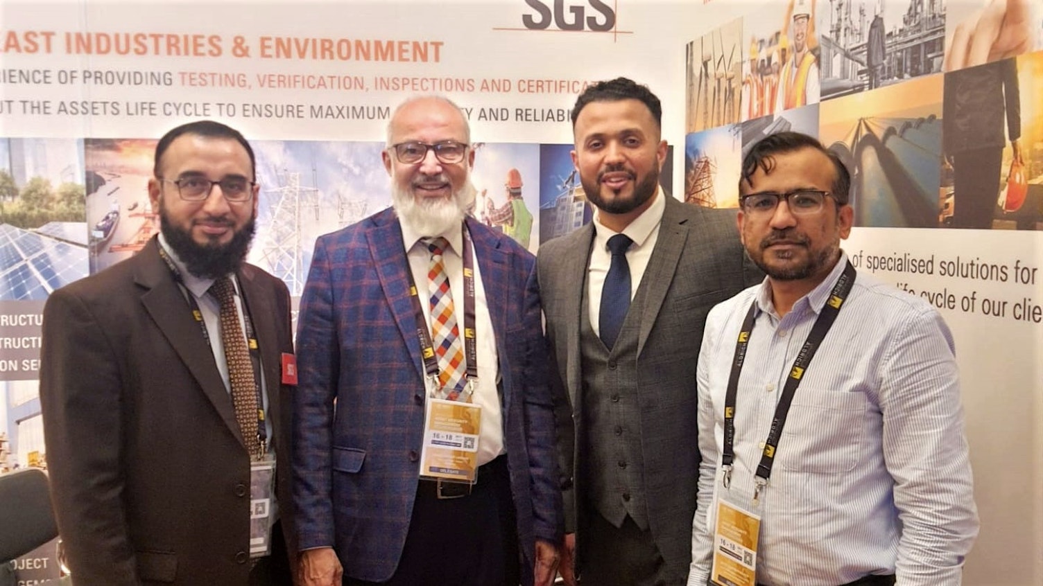 SGS Shared Innovative AIM Solutions at the AIMCS in Abu Dhabi