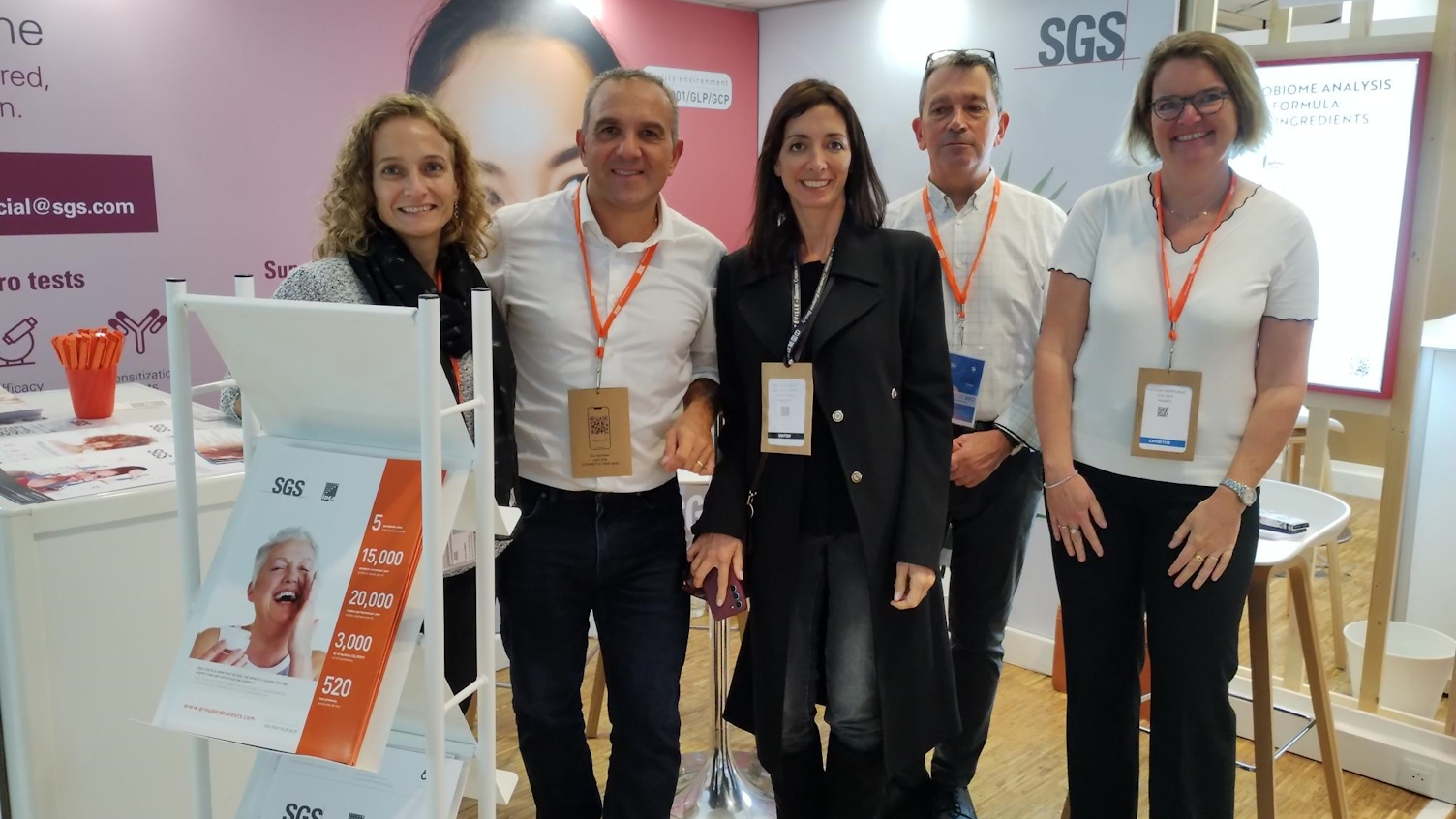 SGS Showcased UAE Testing and Inspection Services at the Cosmetic 360 Conference in Paris