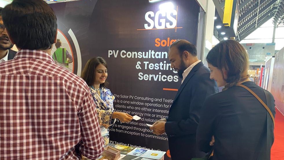 SGS Took Part in the International Solar Energy Meet Exhibition in Lahore