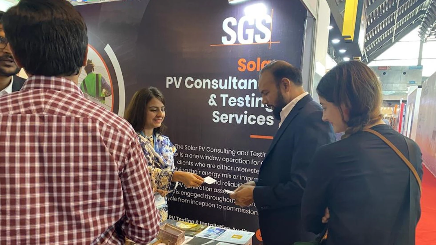 SGS Took Part in the International Solar Energy Meet Exhibition in Lahore