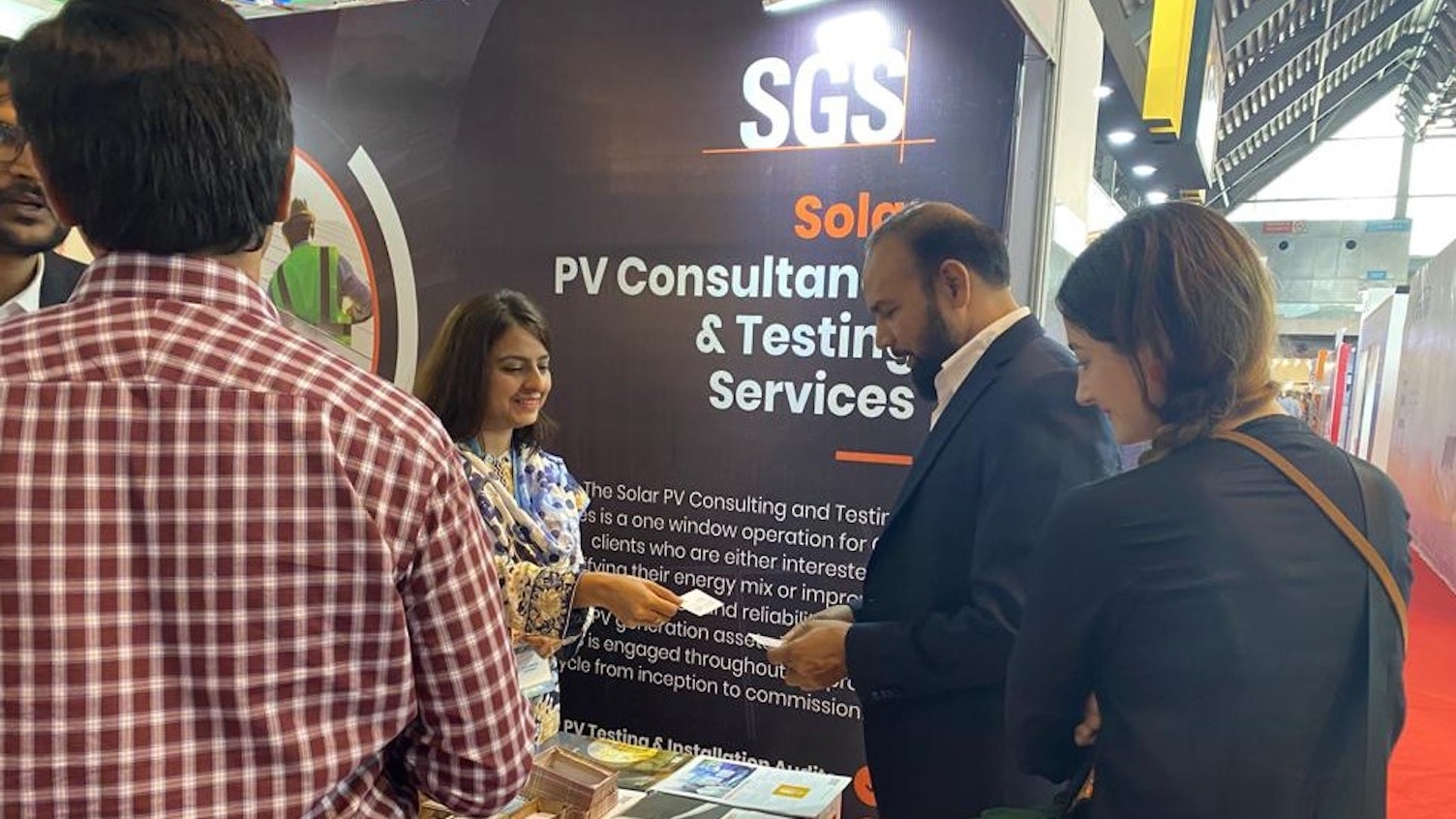SGS Took Part in the International Solar Energy Meet Exhibition in Lahore