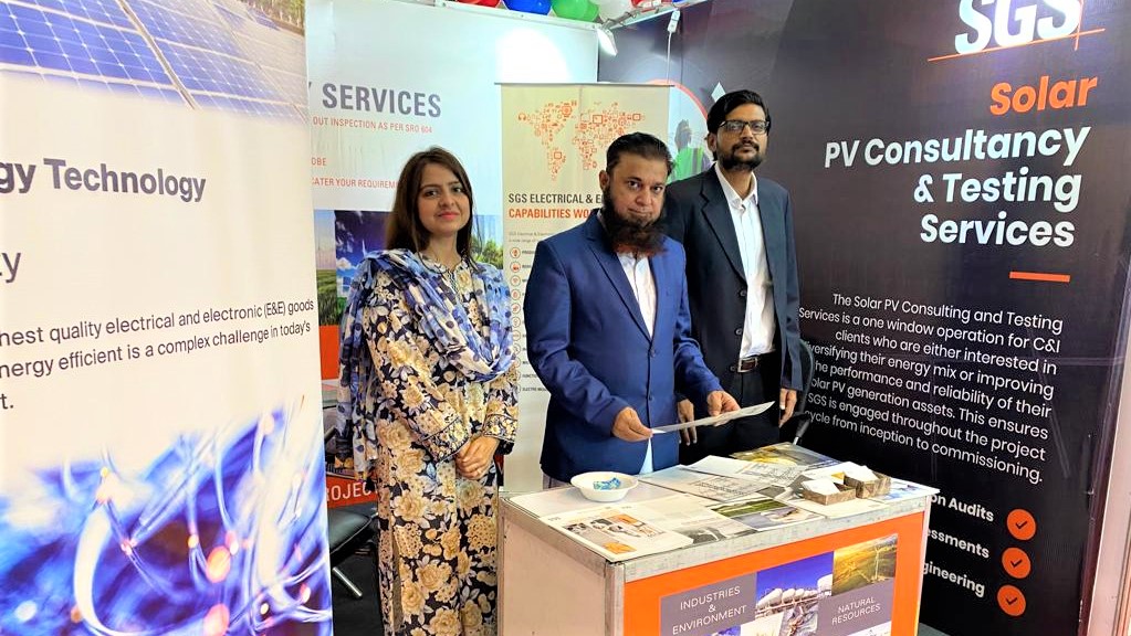 SGS Took Part in the International Solar Energy Meet Exhibition in Lahore