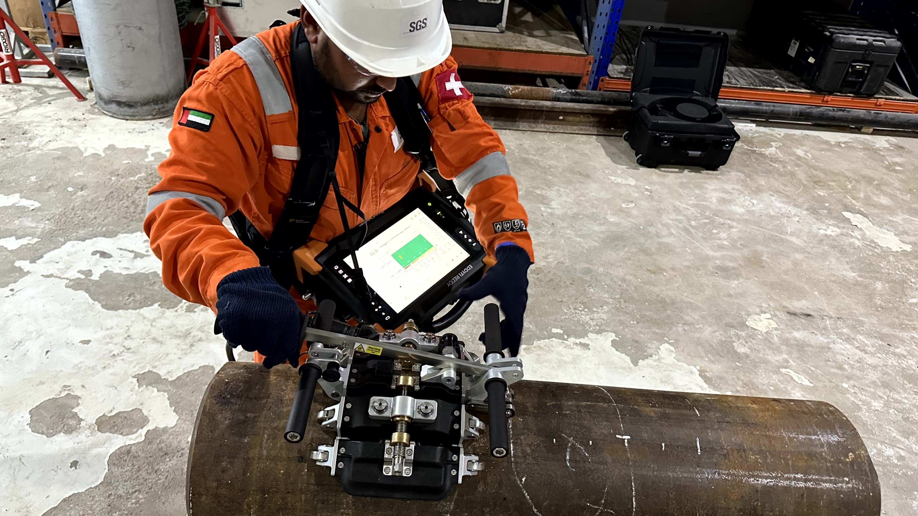 SGS UAE Introduces New Method to Inspect Pipelines Magnetic Flux Leakage