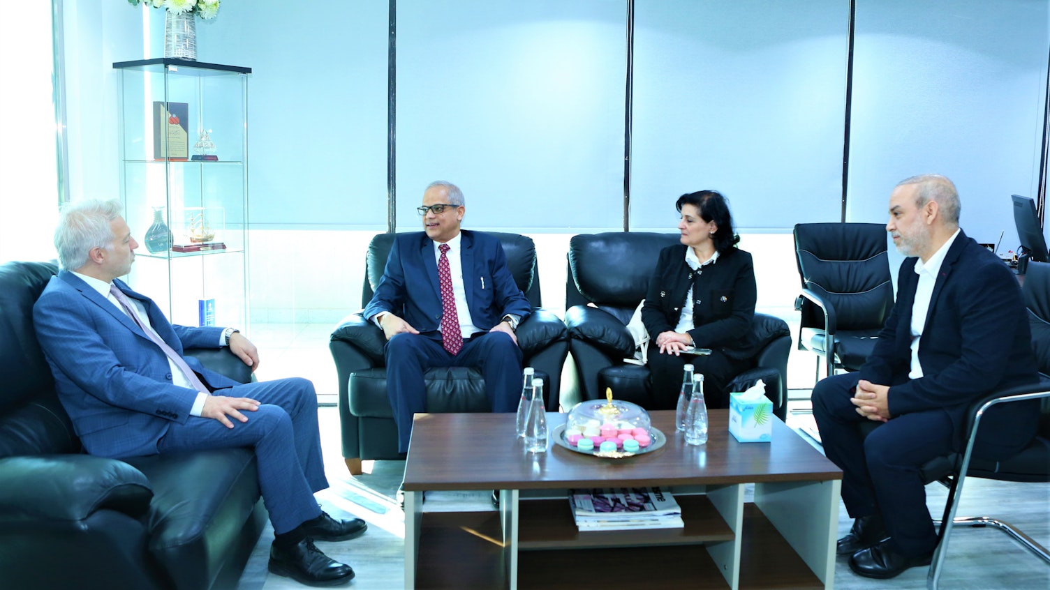 Swiss Ambassador H.E. Dr. Tiziano Balmelli Visits SGS Kuwait Head Office
