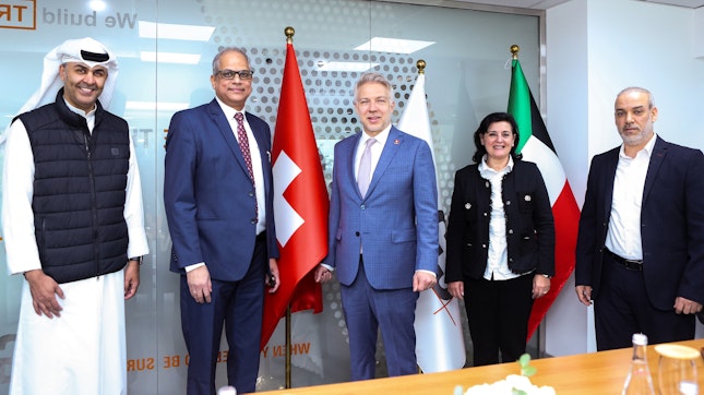 Swiss Ambassador H.E. Dr. Tiziano Balmelli Visits SGS Kuwait Head Office