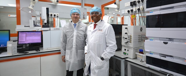 Swiss Ambassador to the UAE visits SGS multi lab in Dubai UAE