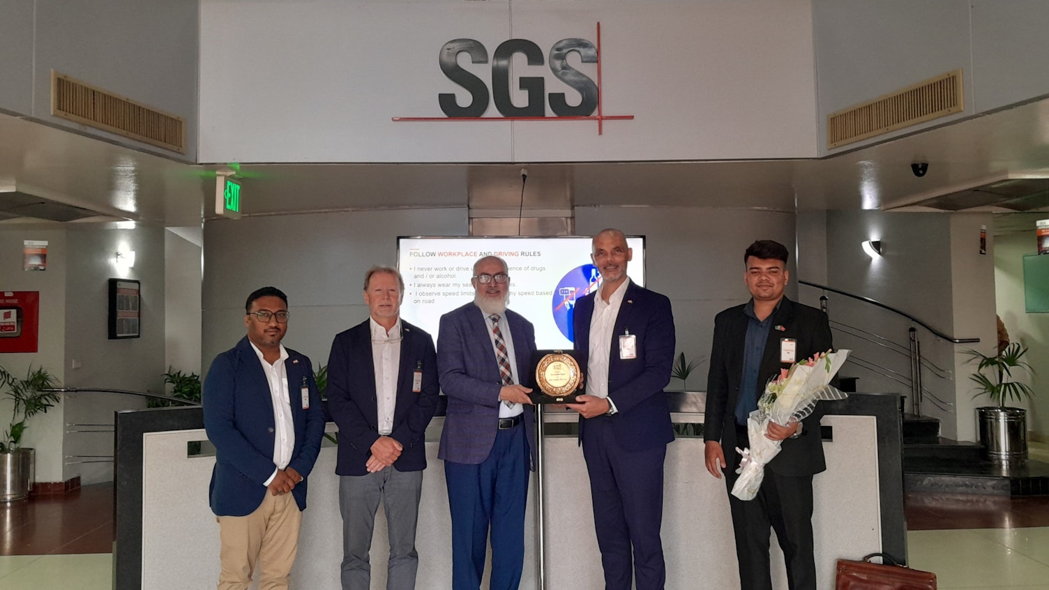 Swiss Delegation Visits SGS Pakistan Head Office