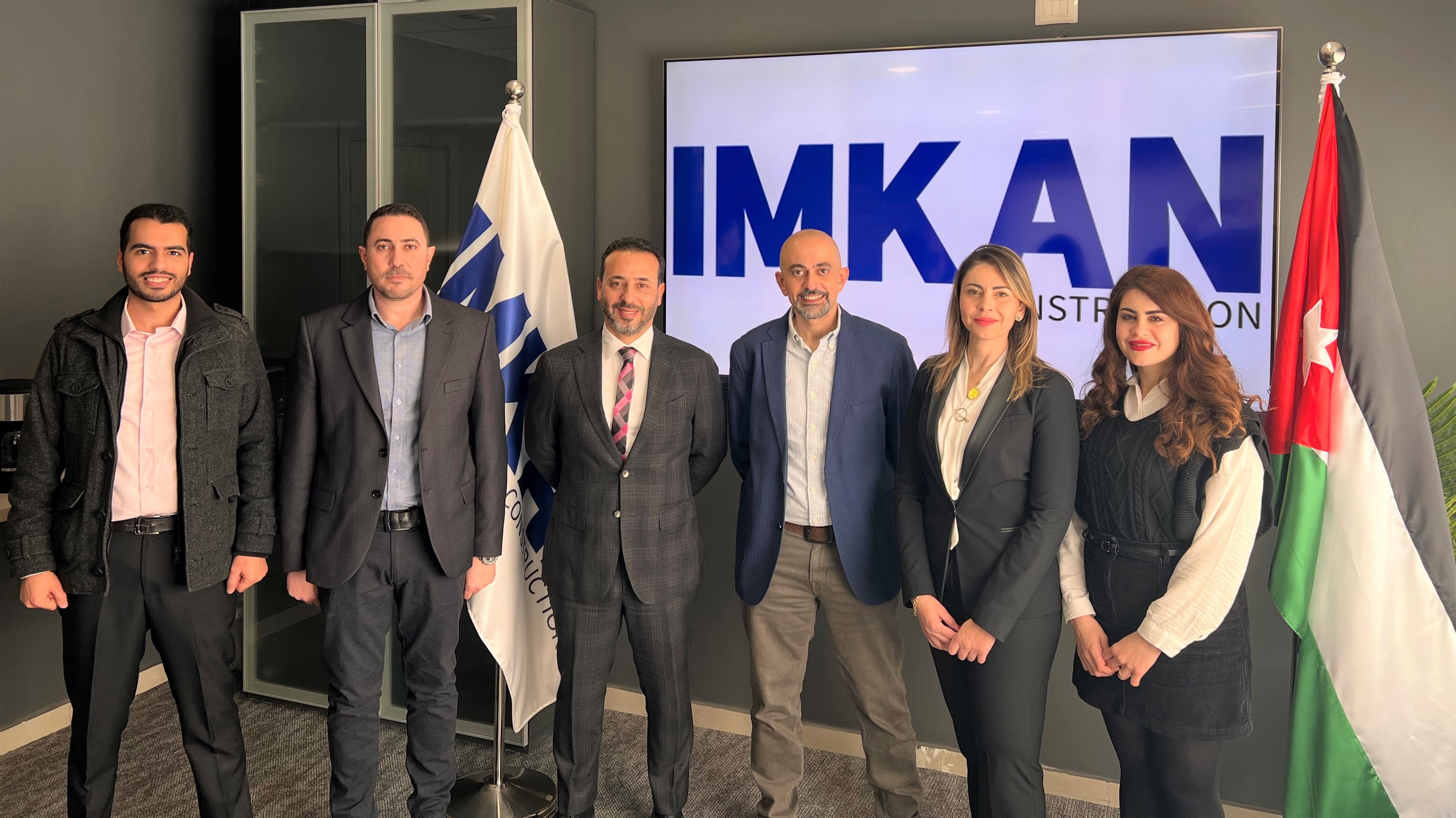 The Jordan-based IMKAN Construction Achieves ISO 9001, ISO 14001, and ISO 45001 Certifications from SGS
