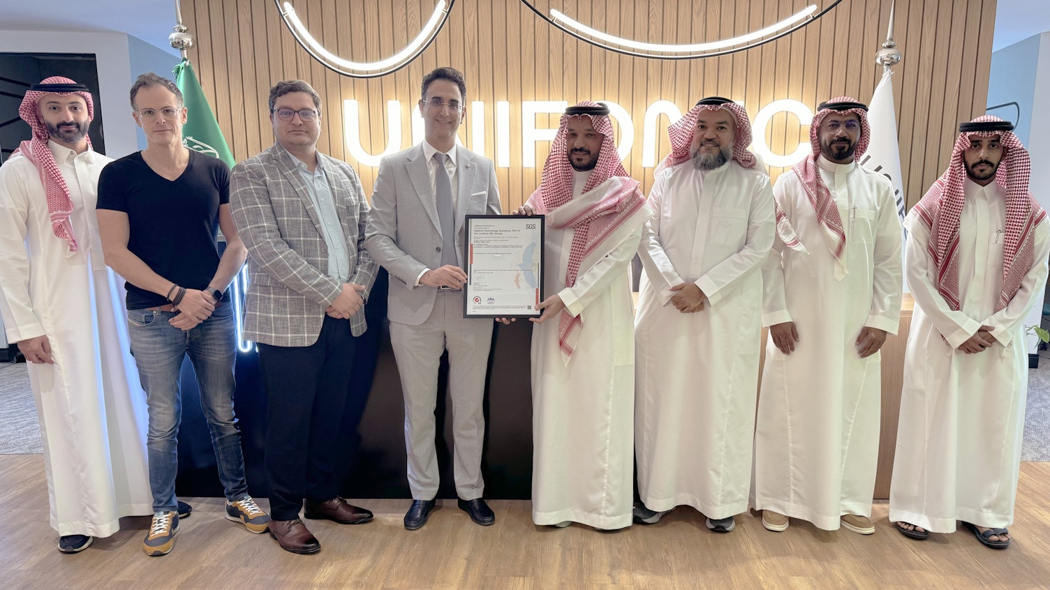 Unifonic ISO 42001 certification from SGS