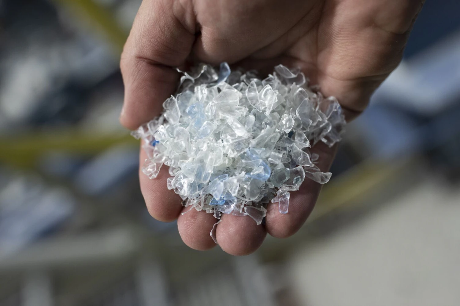 Plastic Polymer Flakes