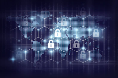 Security Key Lock Icons