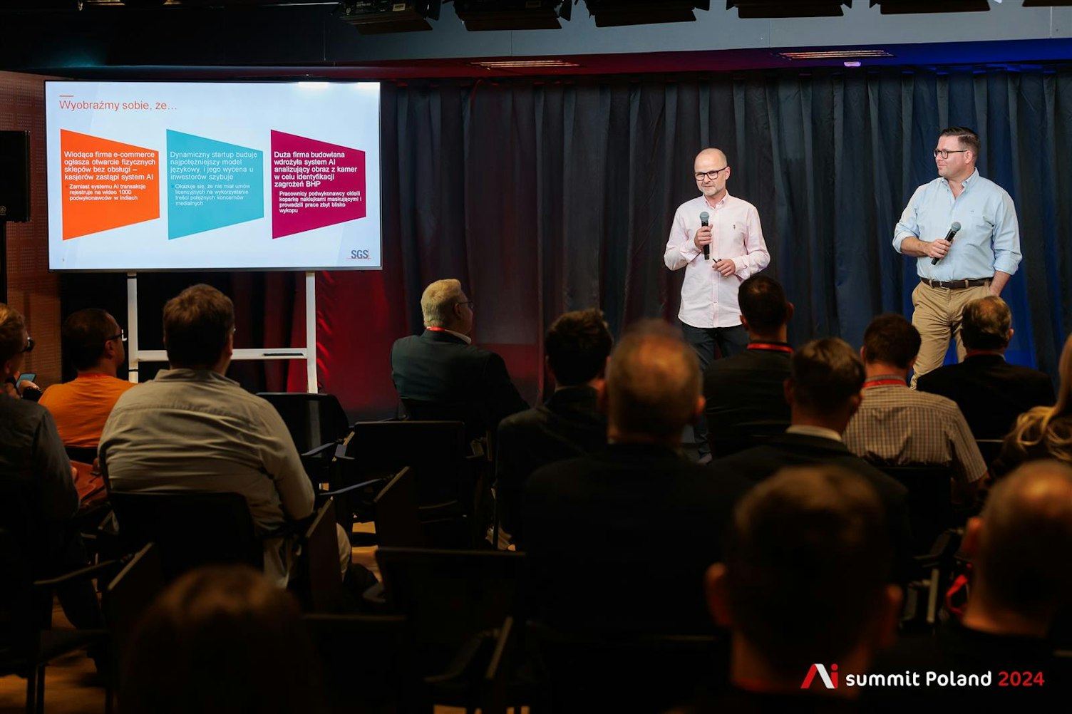Prezentacja SGS i AI Clearing na AI Summit Poland
