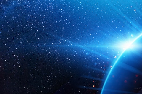 Maapallo, jossa etualalla Eurooppa