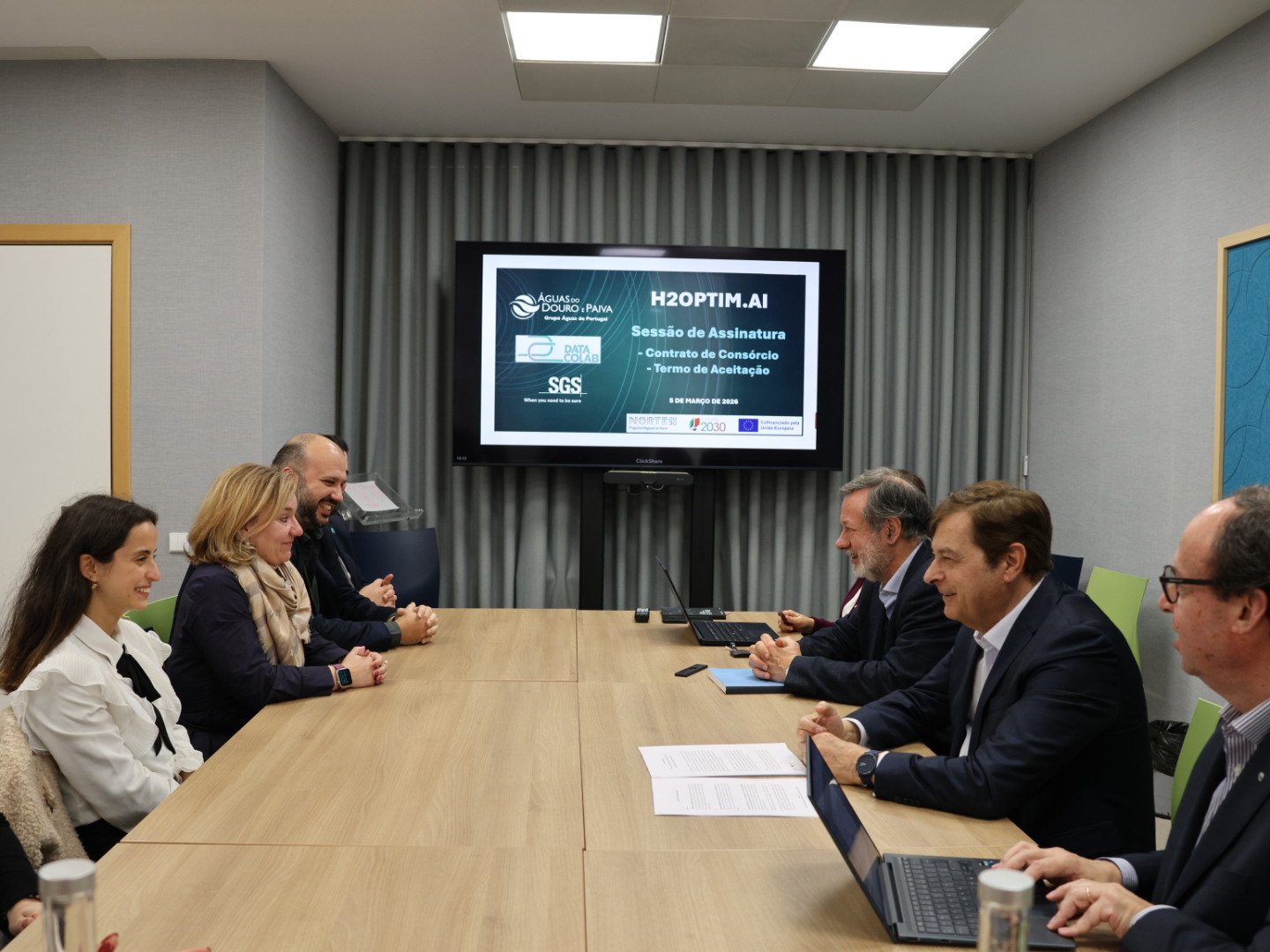 Reunião Projeto H2OPTIMAI