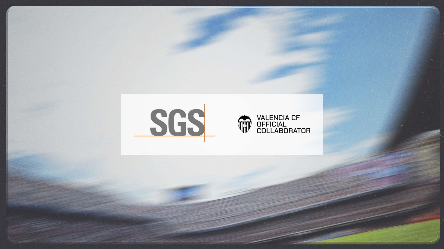 Logotipo combinado SGS y CF Valencia