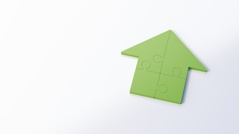 Green Jigsaw House