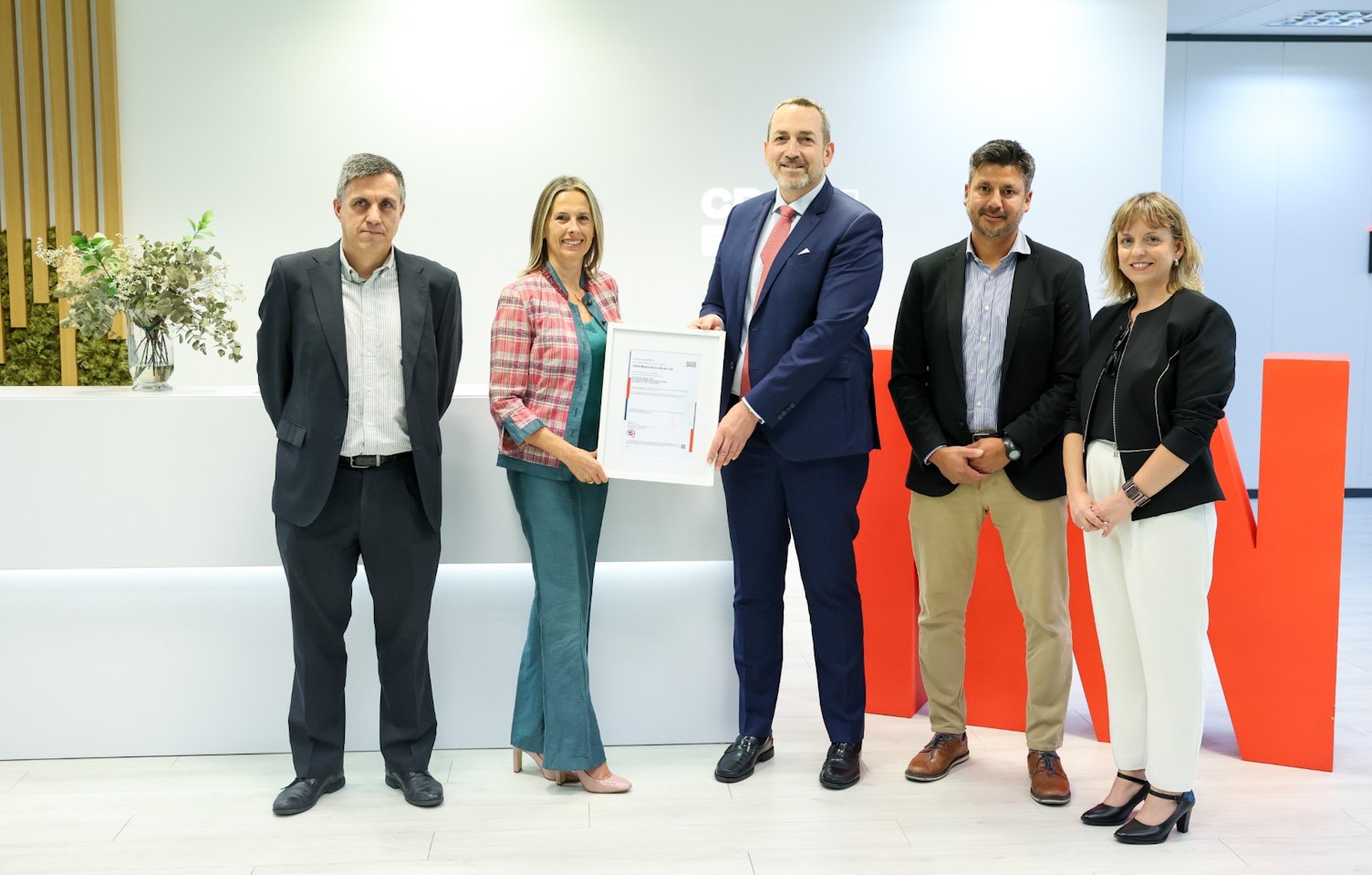 Crea Madrid Nuevo Norte renueva su certificación BIM ISO 19650-2 con SGS