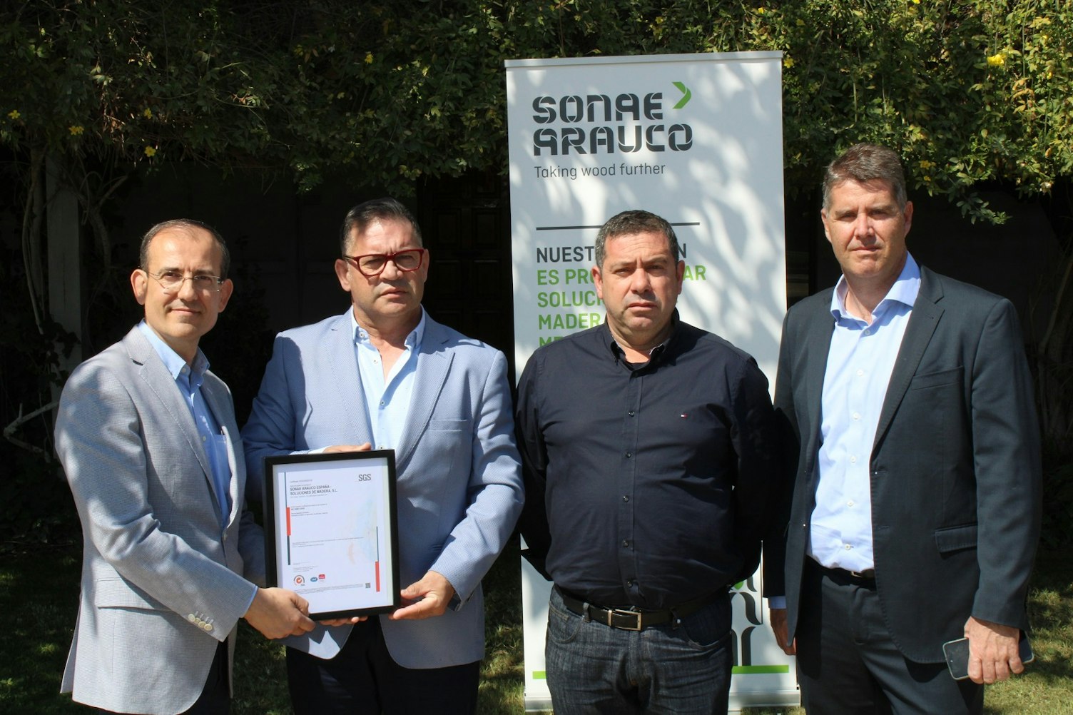 Sonae Arauco recibe la certificación ISO 50001 de parte de SGS