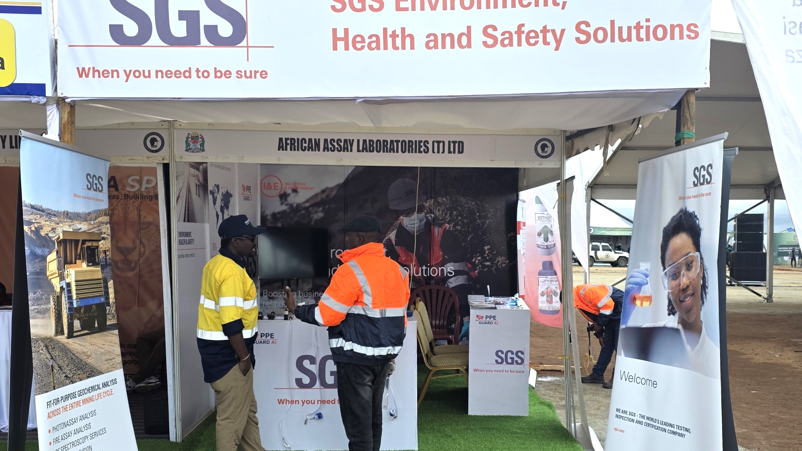 SGS Showcases Services to Enhance Health & Safety at the OSHA Exhibition in Tanzania